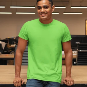 Green T-Shirt For Men's