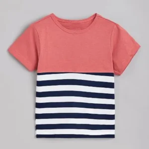 Orange & black Kids Tshirt